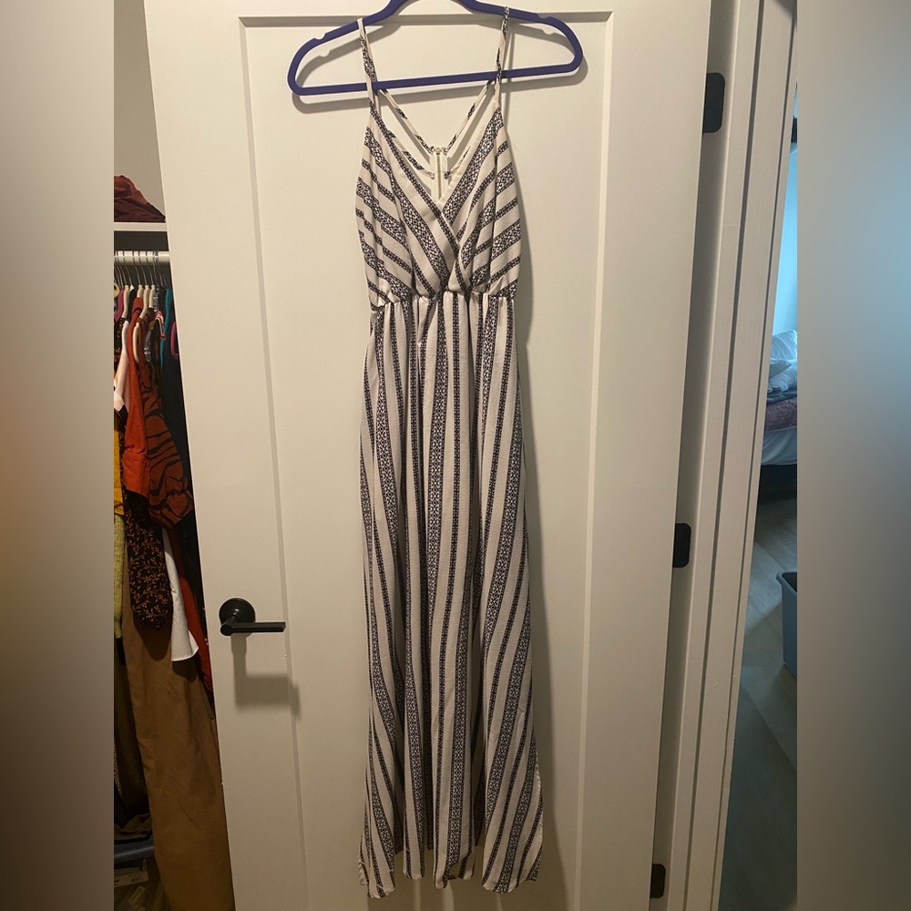 Striped Maxi Dress